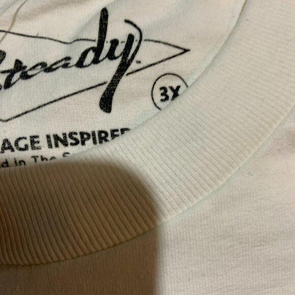 white rocksteady double down tshirt - Picture 2 of 2